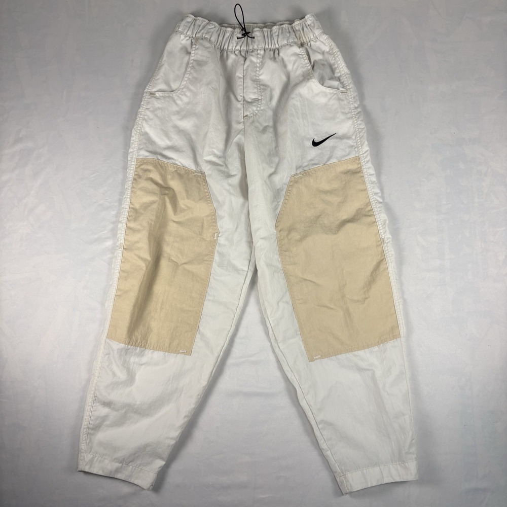 Nike Women's Solid White Jogger/Parachute Pants size XS